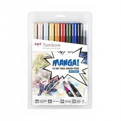 Sets Manga ABT Dual Brush Tombow - Casa Piera