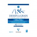 Blocco da disegno Dessin à Grain Clairefontaine 125g e 180g
