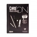 Bloc Espiral Carbon Clairfontaine 120gr