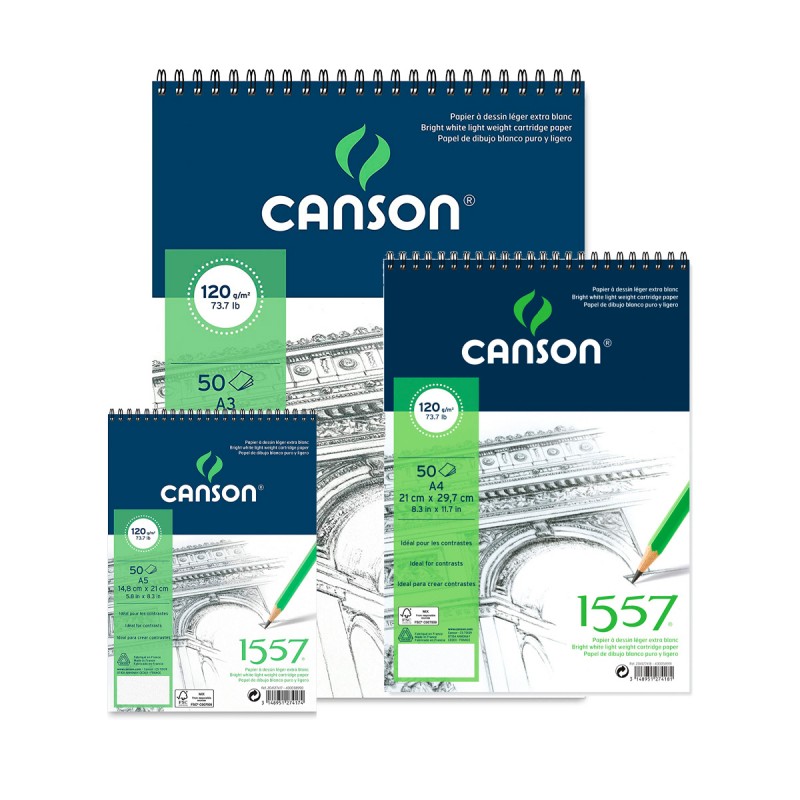 Album Canson 1557 120g 50H