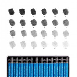 Set Lápices Grafito Mars Lumograph de Staedtler  - Casa Piera