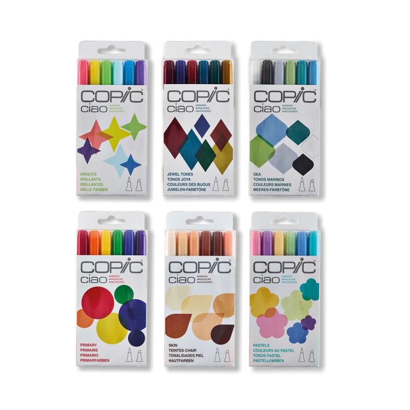 Set Blister Copic Ciao 6 Unidades