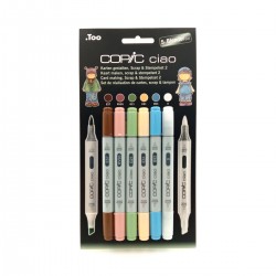 Set Rotuladores 5+1 Scrap Copic