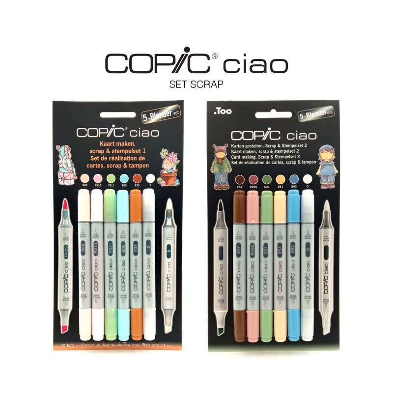 Set Rotuladores 5+1 Scrap Copic