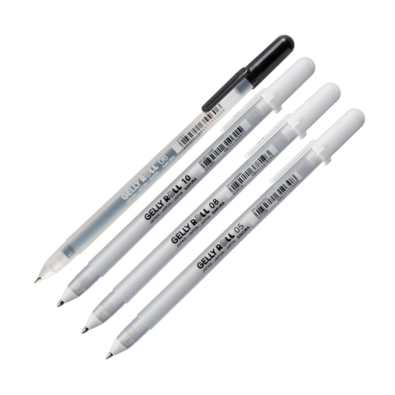 Rotulador Gelly Roll Blanco Sakura