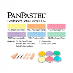 PanPastel - 30062 PEARLESCENT 6 COLOUR SET