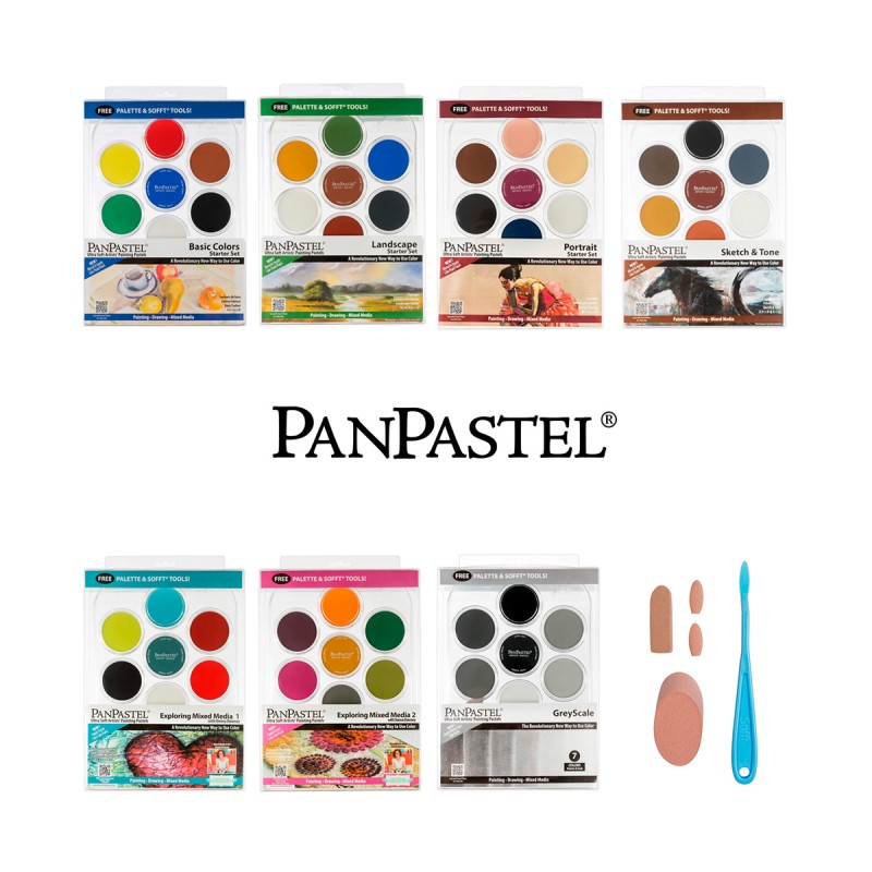 Panpastel 7 Color Grey Scale Set