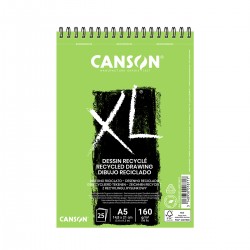 Bloc XL A5 Recyclé Canson Con Espiral Casa Piera Barcelona