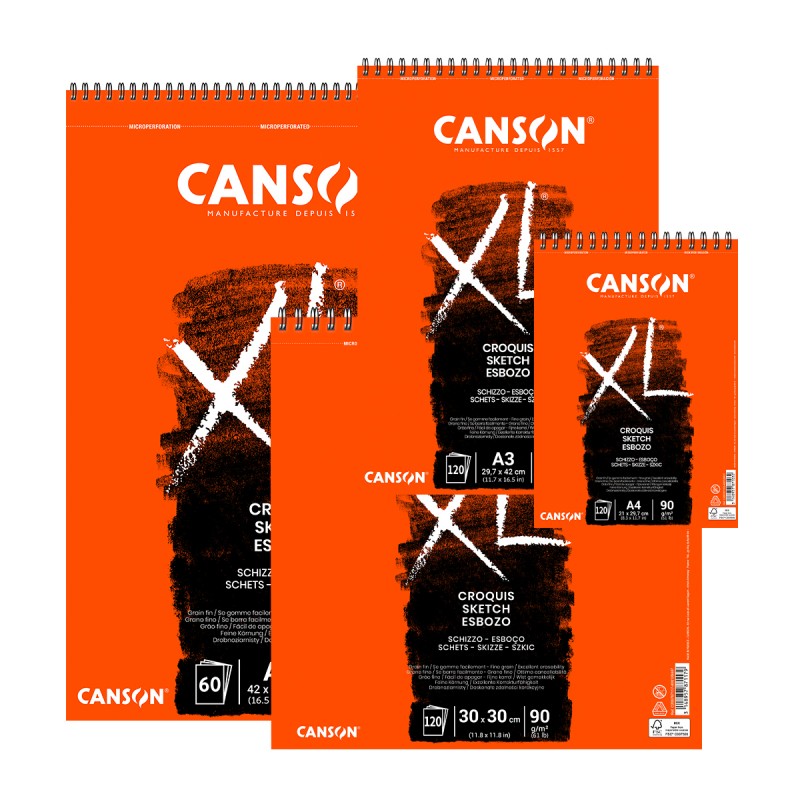 Album Canson  Xl Croq. Microper. 90G