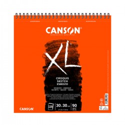 Bloc XL 30 x 30 Croquis Canson Con Espiral Casa Piera Barcelona