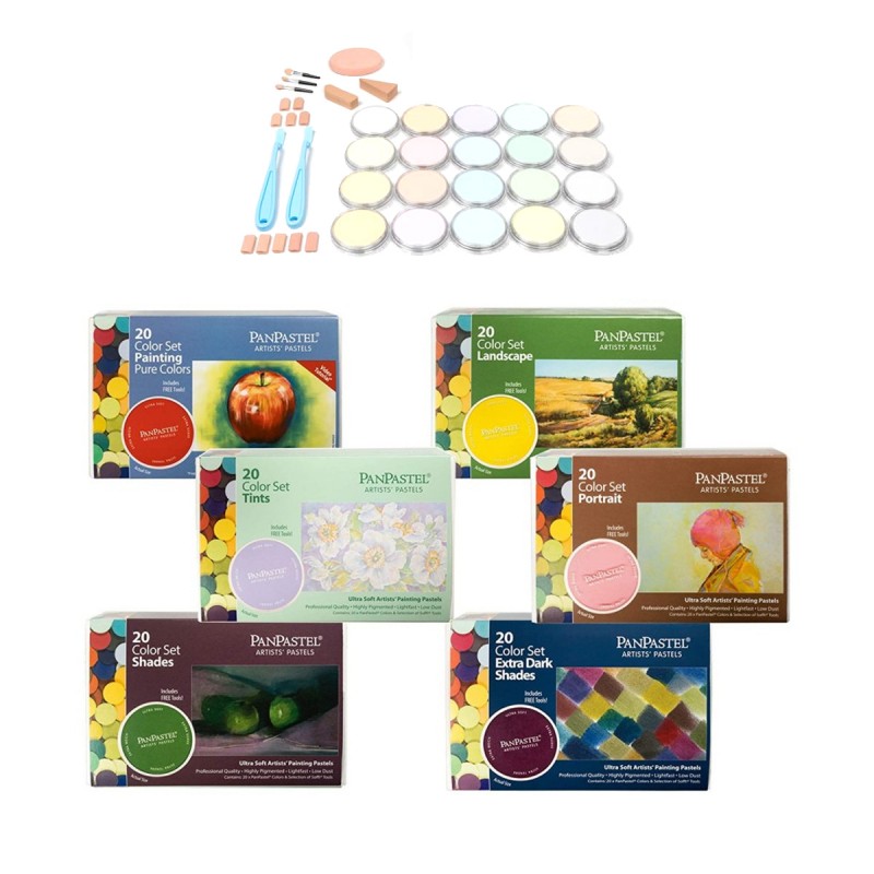 Set 20 PanPastel + Sofft Tools - Casa Piera