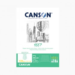 Bloc Dibujo Canson 1557 120g