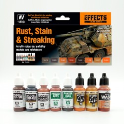 Set Modelcolor Rust Stain...