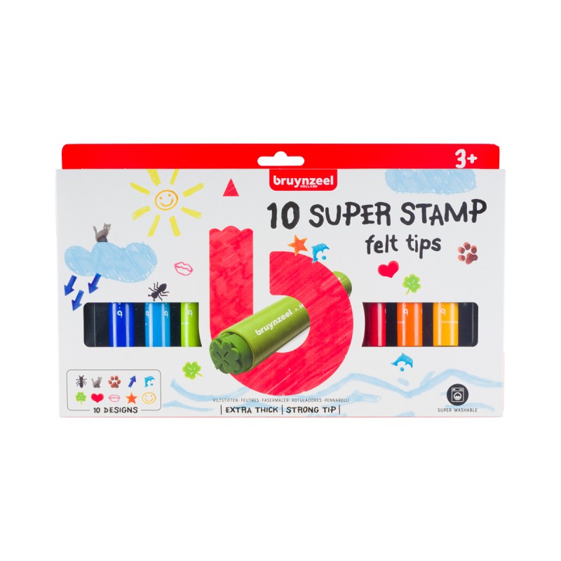Rotulador Stamps 10 colores - Tu Sello Personalizado