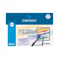 Papel Acuarela Basik Canson 370G  Casa Piera Barcelona