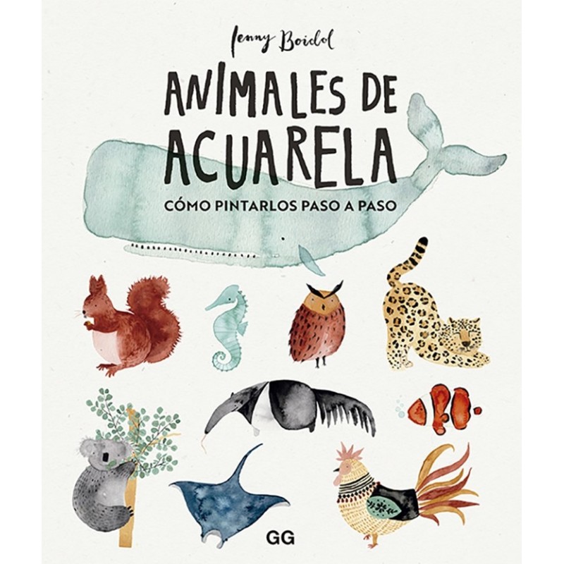 Animales De Acuarela Logilibro Casa Piera Barcelona