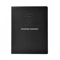 Bloc Crok Book 120 g Clairfontaine Negro