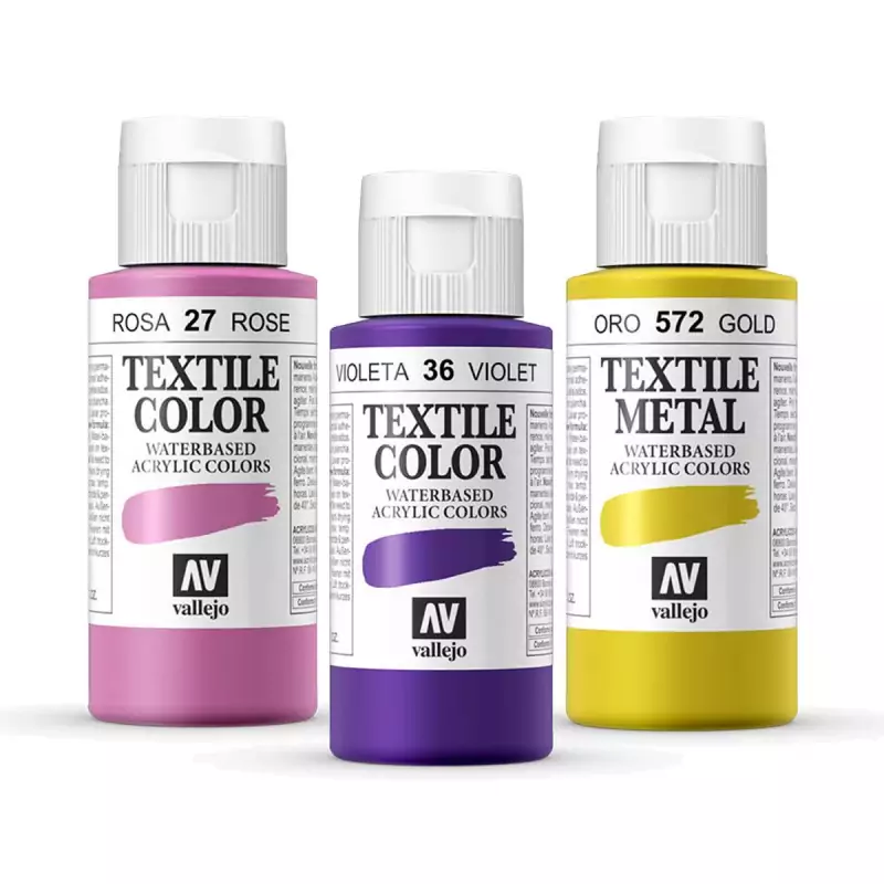 QUELCO Pintura Textil Permanente y Lavable - Pintura para Tela - PRIMO 6  colores : : Hogar y cocina