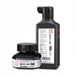 Tinta Sumi Ink Negro Intenso