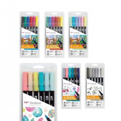 Set di 6 pennarelli Tombow ABT