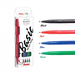 Set 4 Rotuladores Pentel Brush Pen SES15