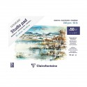 Goldline Studio Pad 200g Clairefontaine 30x40 Tamponi per acquerello Goldline Studio Pad 200g