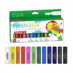 Gouache Stick Box 12 colori...