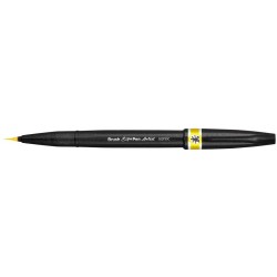 Rotulador Pincel Pentel Amarillo Casa Piera Barcelona