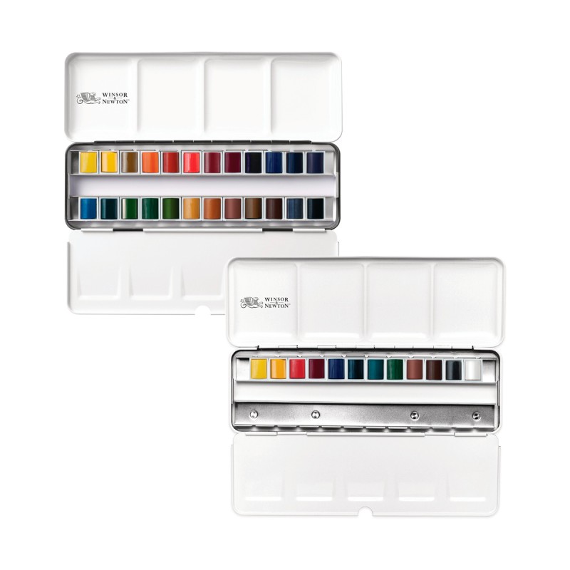 Sets Caja Metálica Acuarela Cotman Winsor&Newton Casa Piera Barcelona