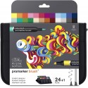 Set Promarker Brush Zip Wallet W&N