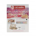 Set per olio o acrilico con cavalletto Royal Talens