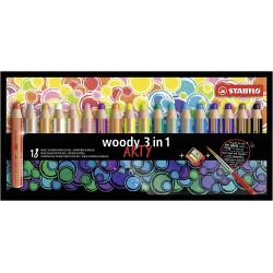 Caja Negra Stabilo Woody Arty