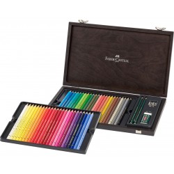 Set Faber Castell 48 Polychromos Caja Madera Casa Piera Barcelona