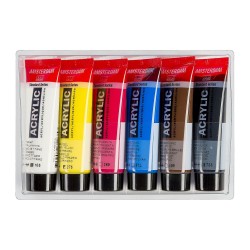 Set Acrílicos Amsterdam Tubo 20 mL