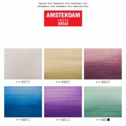 Set Carton Acrilicos Amsterdam 20ml