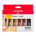 Set Carton Acrilicos Amsterdam 20ml