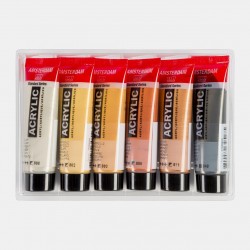 Set Acrílicos Amsterdam Tubo 20 mL
