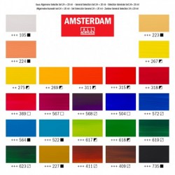Set di acrilici Amsterdam Tubo da 20 ml