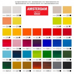 Set di acrilici Amsterdam Tubo da 20 ml