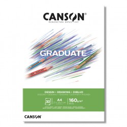 Bloc Graduate Canson Dibujo 160G 30H A4 Casa Piera Barcelona
