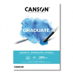 Bloc Graduate Canson Acuarela 250G 20H A4 Casa Piera Barcelona