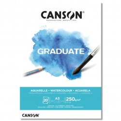 Bloc Graduate Canson Acuarela 250G 20H A3 Casa Piera Barcelona