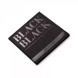 Bloc Black Black 20 hojas...
