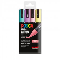 Set Rotuladores PC5M Colores POSCA