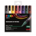 Set Rotuladores PC5M Colores POSCA