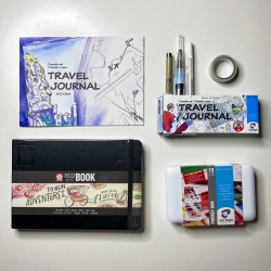 Set Acuarela Travel Journal Royal Talens Casa Piera Bellas Artes Barcelona