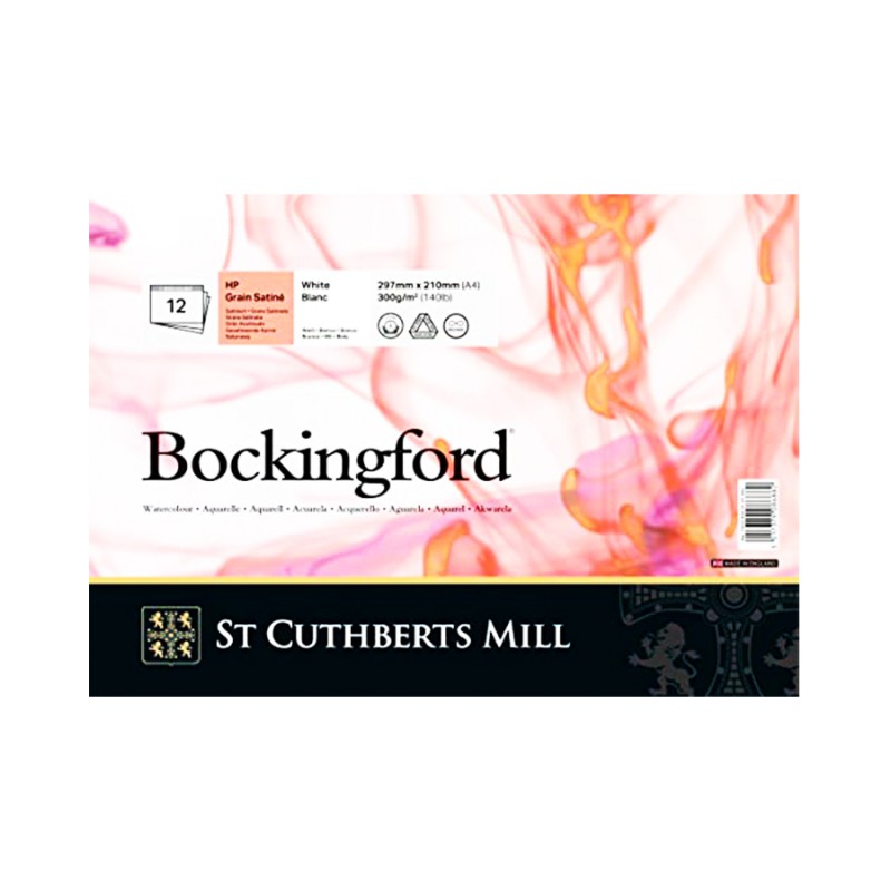 Bloc Bockingford G. Satinado 300g 1 Lado