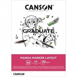 Bloc Graduate Canson Marker Layout 70G 50F Casa Piera Barcelona