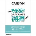 Bloc Graduate Canson Lettering Marker 180G 20F