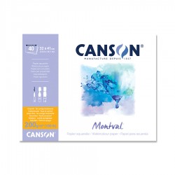 Bloc Canson Montval 200g 40 Hojas